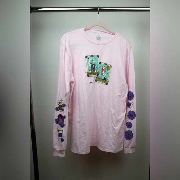 The Nightmare Before Christmas Women's Long-sleeved Oversized Shirt - Picture 10 of 12